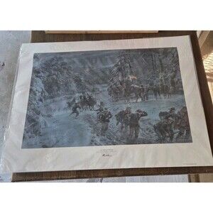 Mort Künstler – The Winds of Winter – Signed & Numbered #483/2000 – Sealed